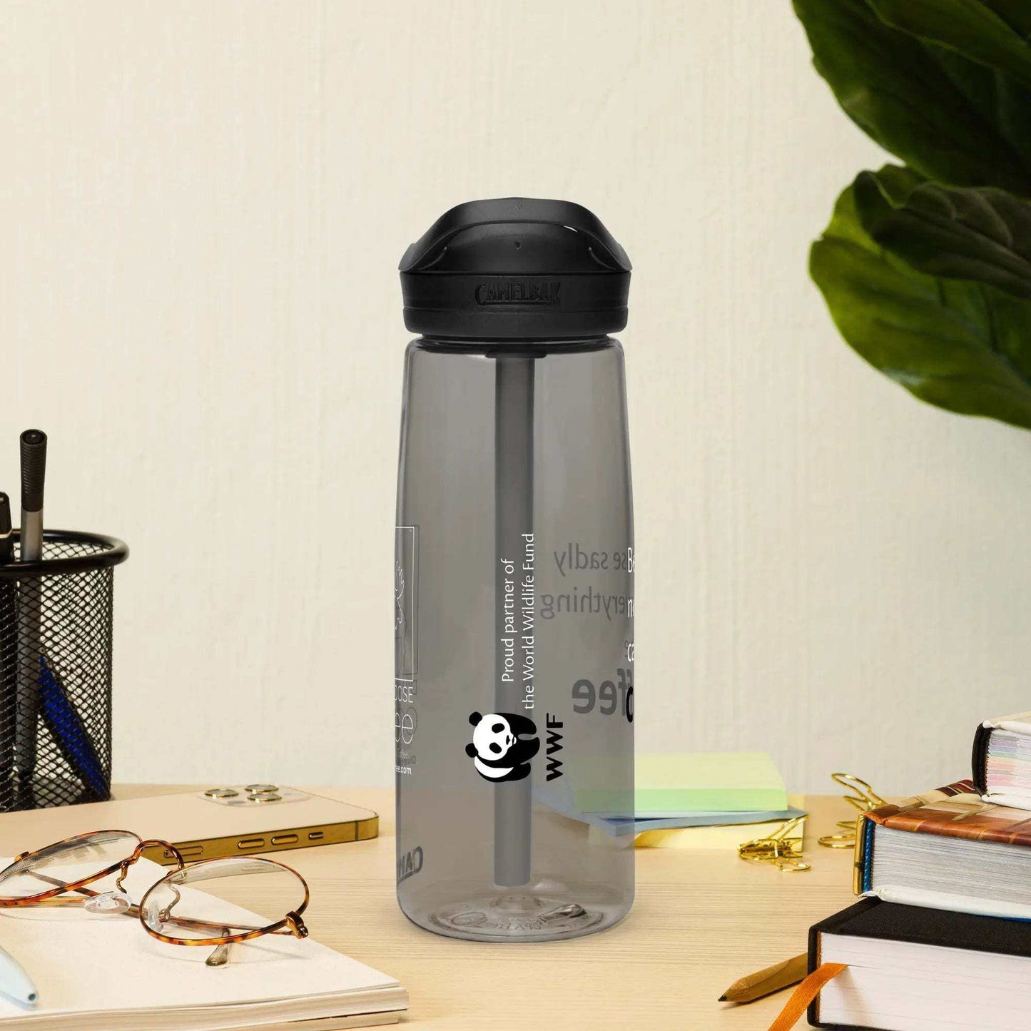 CamelBak Eddy+ Water Bottle 25oz reusable sports bottle with spill-proof lid and bite valve made from 50% recycled plastic