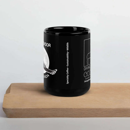 DMC Condor Glossy Mug (15 oz) Diving Moose Coffee, LLC
