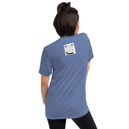 DMC Black Leopard Short Sleeve Tri-Blend Comfy T-shirt